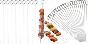 Brochetas para barbacoa de 20 pulgadas