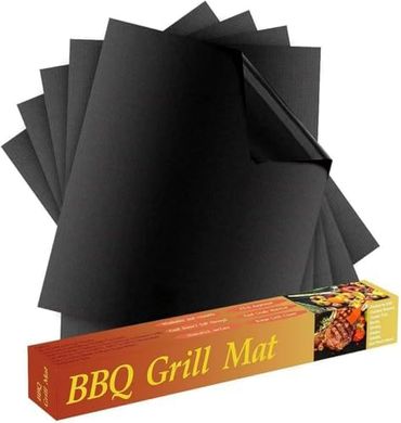 Alfombrilla barbacoa reutilizable: antiadherente, resistente al calor, lavavajillas (40x33cm)