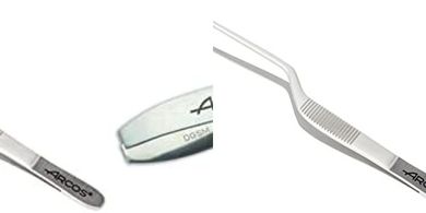 Pinzas Emplatar/Pescado Acero Inoxidable Gris (110/140mm)