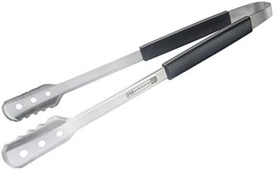 Pinza BBQ Profesional FM 22302: Polipropileno, Plata