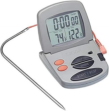Termómetro digital Taylor Pro: precisión para carne y barbacoa.
