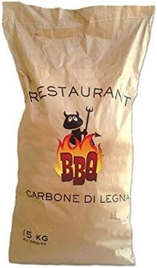 Carbón vegetal premium 15 kg para barbacoa
