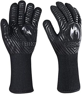Guantes de barbacoa resistentes al calor EN407, para Weber.