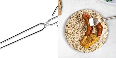 Espátulas de cocina Fackelmann: acero inoxidable, 40x8,5x4,3cm