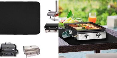 Alfombrilla de silicona para barbacoa: protección resistente al calor.
