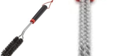 Cepillo Weber para Parrillas: Acero Inoxidable, 46 cm
