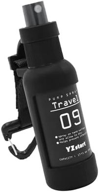 Botellas spray viaje recargables: 50ml, tóner, perfume, muestras.