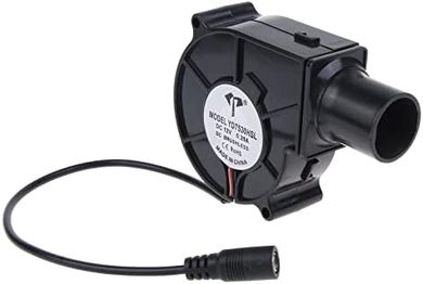Ventilador barbacoa 12V 7cm: alta velocidad, gran caudal.
