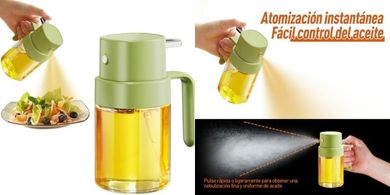 Pulverizador de aceite YARRAMATE: 200ml, atomizador cocina/BBQ