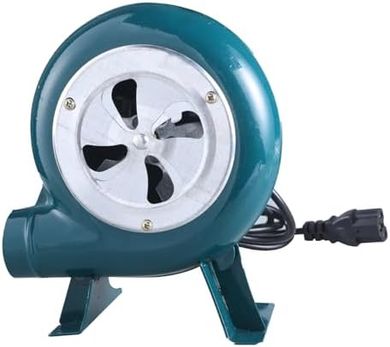 Ventilador eléctrico para barbacoa: arranque rápido, sin polvo.
