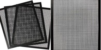 Alfombrillas de parrilla reutilizables: antiadherentes y resistentes al calor (3 unidades)
